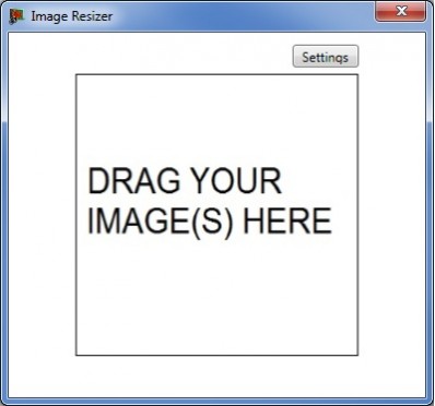 MyPicResizer: drag en drop om je afbeeldingen te resizen