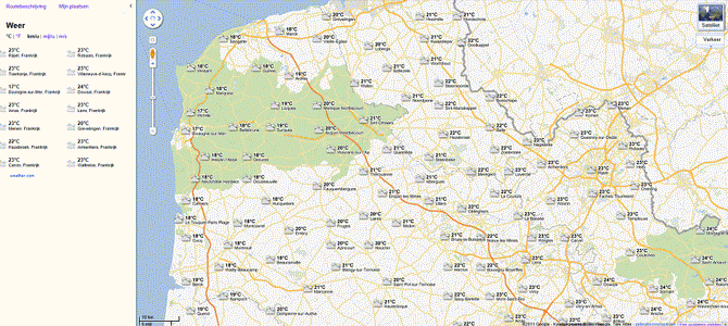 Google Maps weer op de kaart